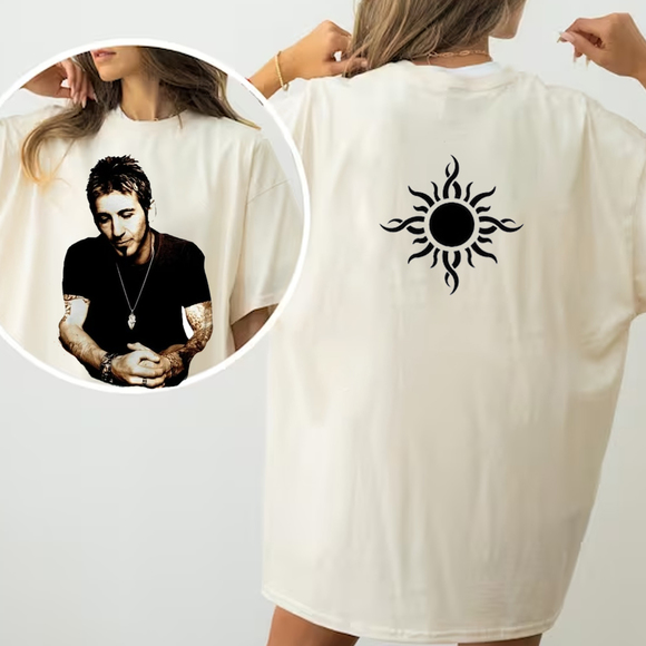 T-shirt Inspired By Godsmack, The 70s, 80s, And 90s Rock Legends 2 Sided - Picture 1 of 4
